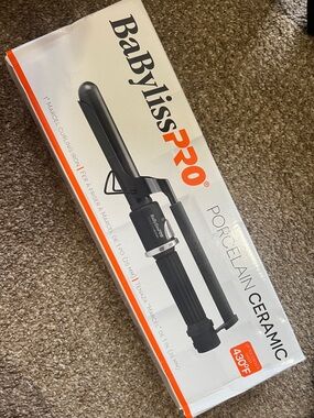 BaByliss Pro Black Porcelain Ceramic Marcel Curling Iron